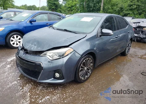 2014 Toyota Corolla S Plus from USA, damaged, VIN 2T1BURHE6EC065188